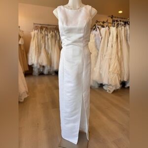 Mon Cheri White Dress